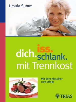 cover image of Iss dich schlank mit Trennkost